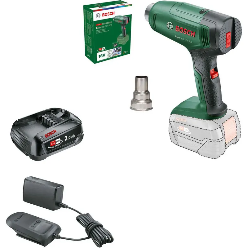 Bosch EASYHEAT 18V-500 18v P4A Cordless Hot Air Heat Gun