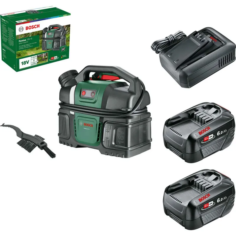 Bosch FONTUS 18V-6 P4A 18v Cordless Pressure Washer and Bicycle Cleaner