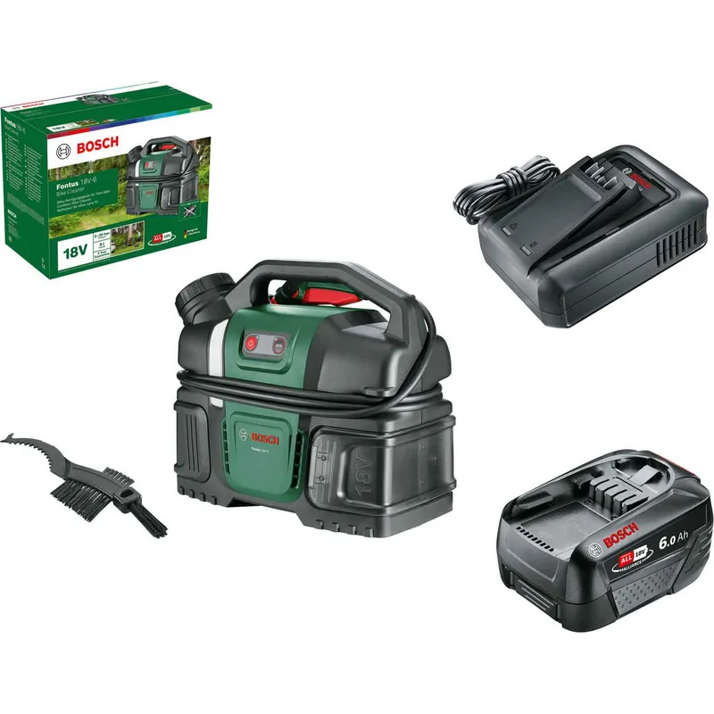 Bosch FONTUS 18V-6 P4A 18v Cordless Pressure Washer and Bicycle Cleaner