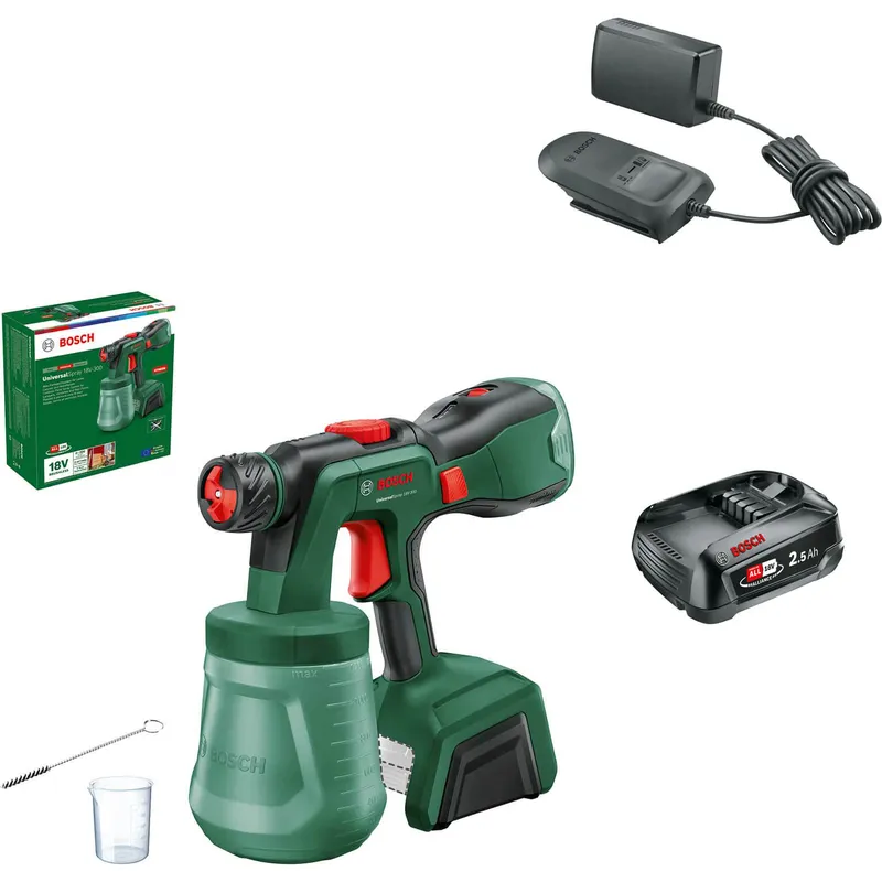 Bosch UNIVERSALSPRAY 18V-300 P4A 18v Cordless Paint Spray System