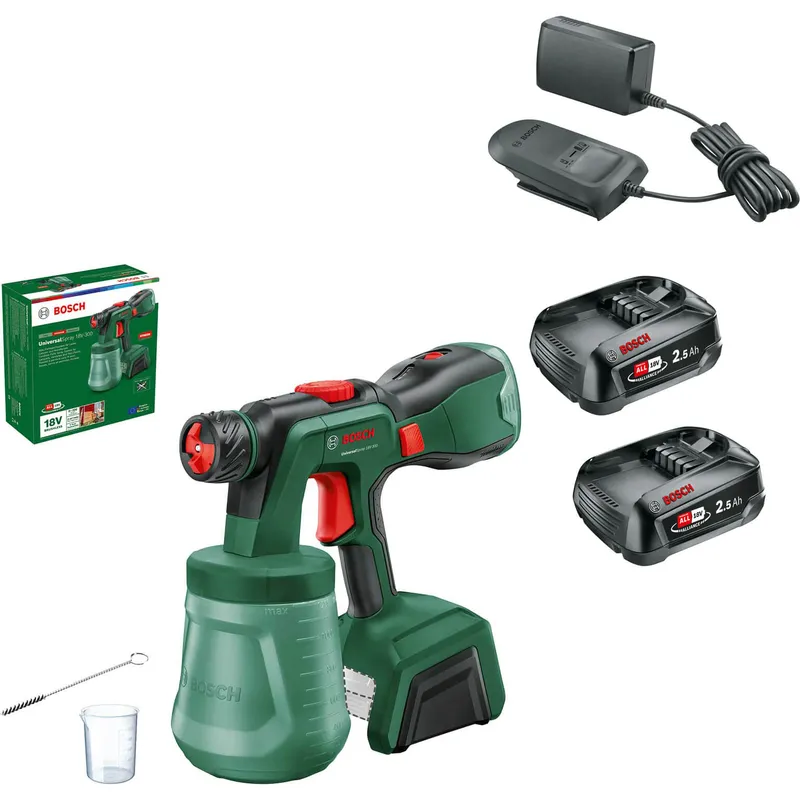 Bosch UNIVERSALSPRAY 18V-300 P4A 18v Cordless Paint Spray System