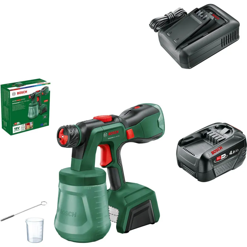 Bosch UNIVERSALSPRAY 18V-300 P4A 18v Cordless Paint Spray System