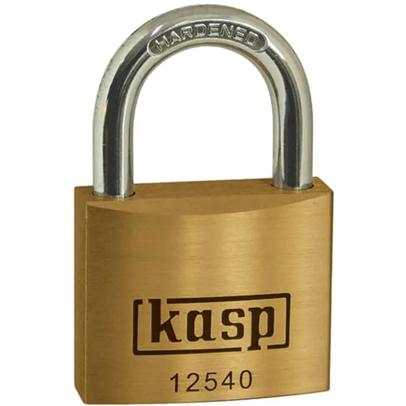 Kasp 125 Series Premium Brass Padlock