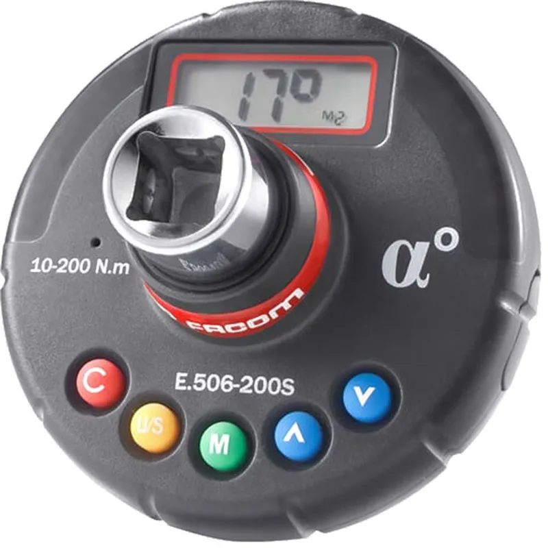 Facom 1/2" Drive 506 Series Electronic Torque and Angle Adaptor for Ratchets