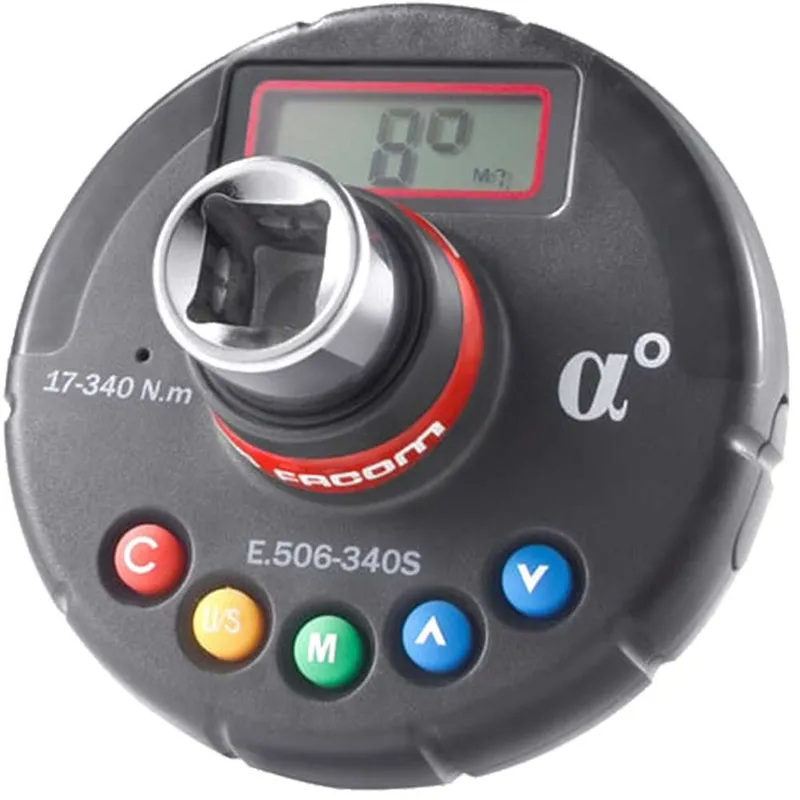 Facom 1/2" Drive 506 Series Electronic Torque and Angle Adaptor for Ratchets