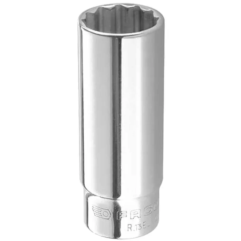 Facom R.EL 1/4" Drive Deep Bi Hexagon Socket Metric