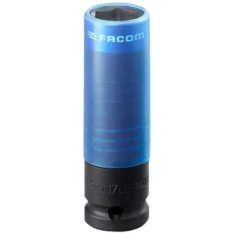 Facom 1/2" Drive Reinforced Impact Socket for Alloy Wheels Metric