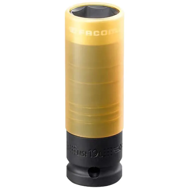 Facom 1/2" Drive Reinforced Impact Socket for Alloy Wheels Metric