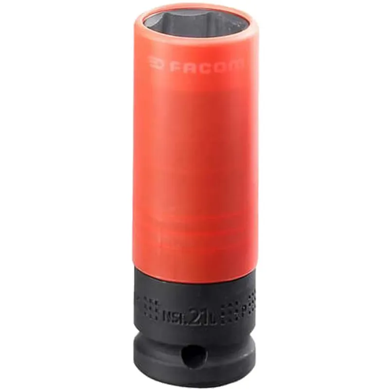 Facom 1/2" Drive Reinforced Impact Socket for Alloy Wheels Metric