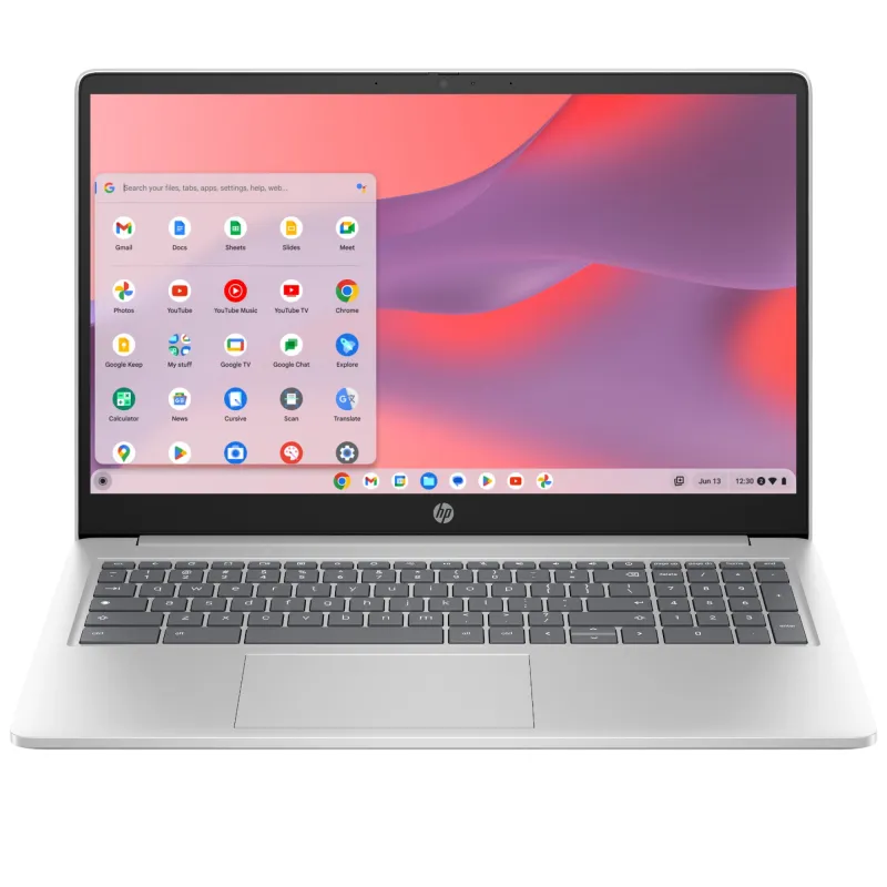 Refurbished HP Chromebook 15a-nb0006na Intel N100 4GB RAM 128GB UFS 15.6" ChromeOS Laptop