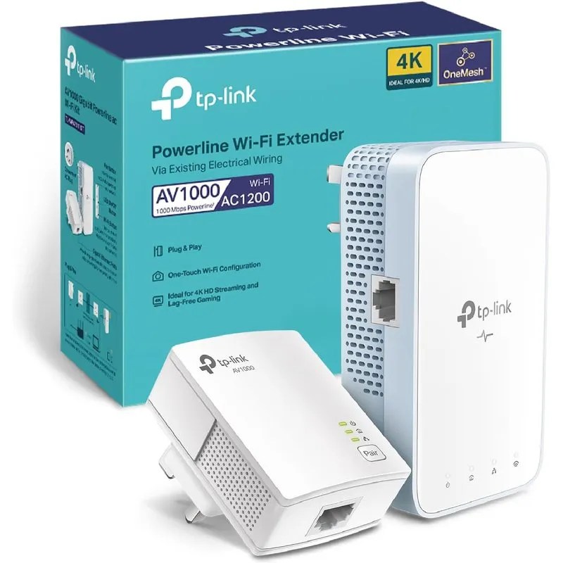 TP-Link AV1000 Gigabit AC Wi-Fi Kit Powerline Adapter