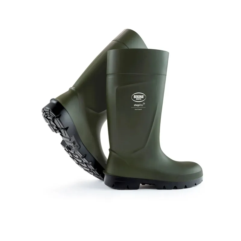Bekina Steplite Easy Grip Boots - Green / UK 11