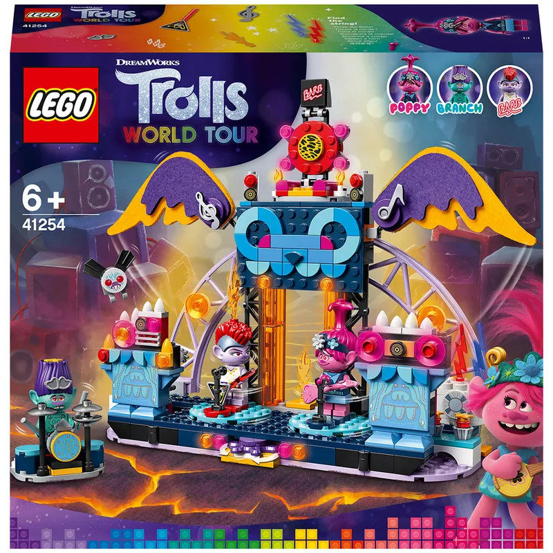 LEGO Trolls World Tour Volcano Rock City Concert