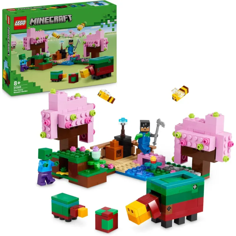 LEGO Minecraft The Cherry Blossom Garden 21260