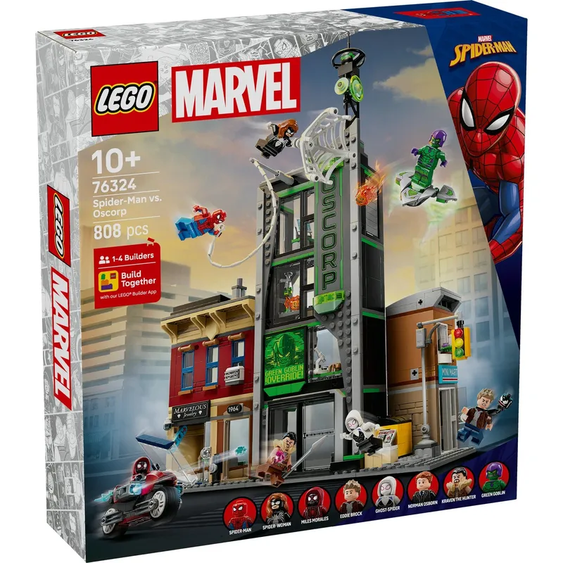 LEGO Marvel Spider-Man vs. Oscorp 76324