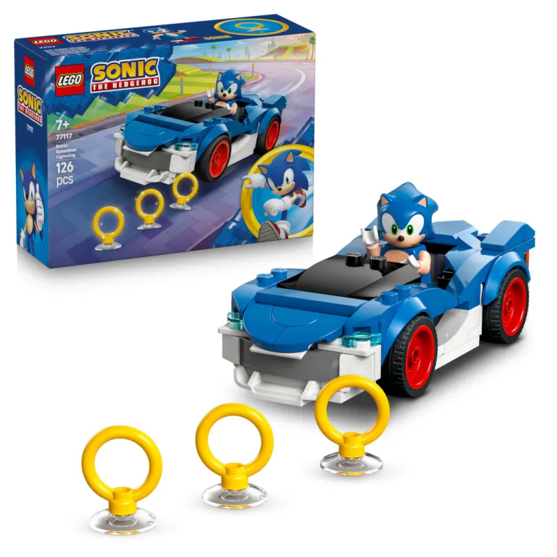 LEGO Sonic the Hedgehog Sonic: Speedster Lightning 77117