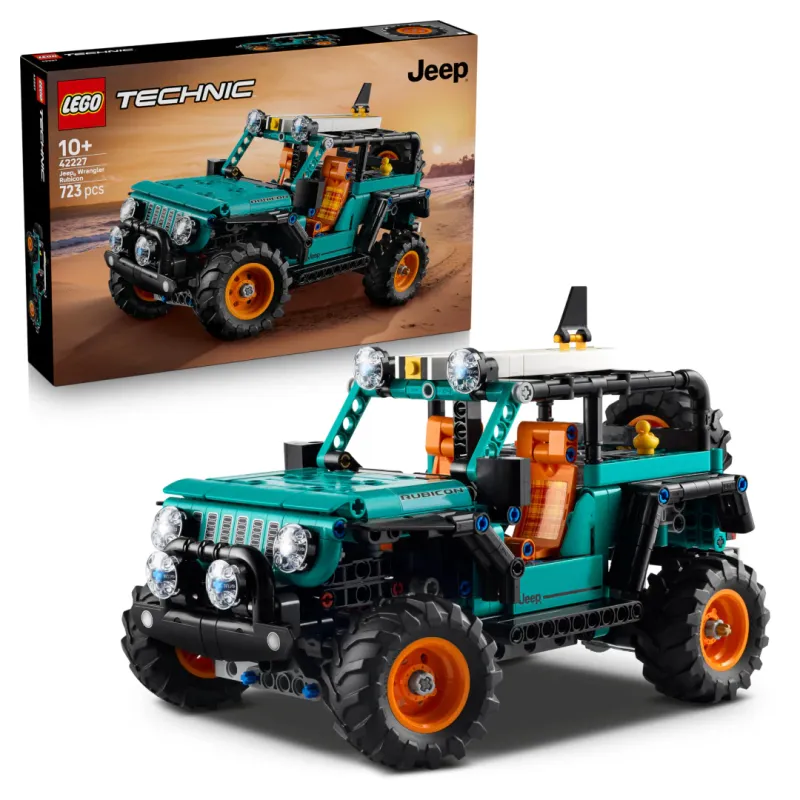 LEGO Technic Jeep Wrangler Rubicon SUV 42227
