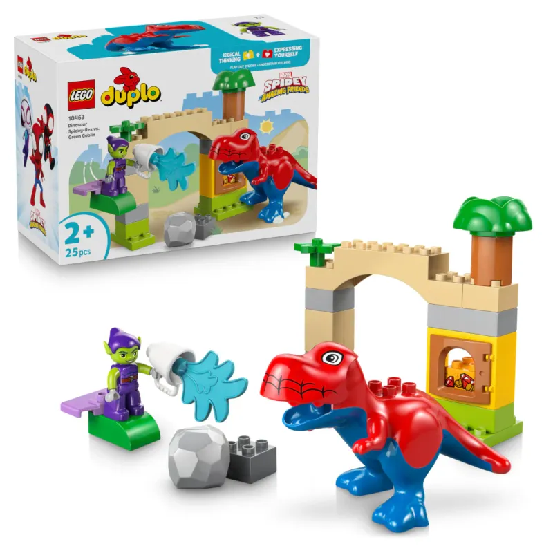 LEGO DUPLO Marvel Dinosaur Spidey-Rex vs. Green Goblin 10463