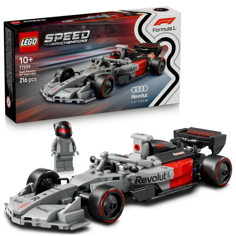 LEGO Speed Champions Audi Revolut F1 Team R26 Race Car 77259
