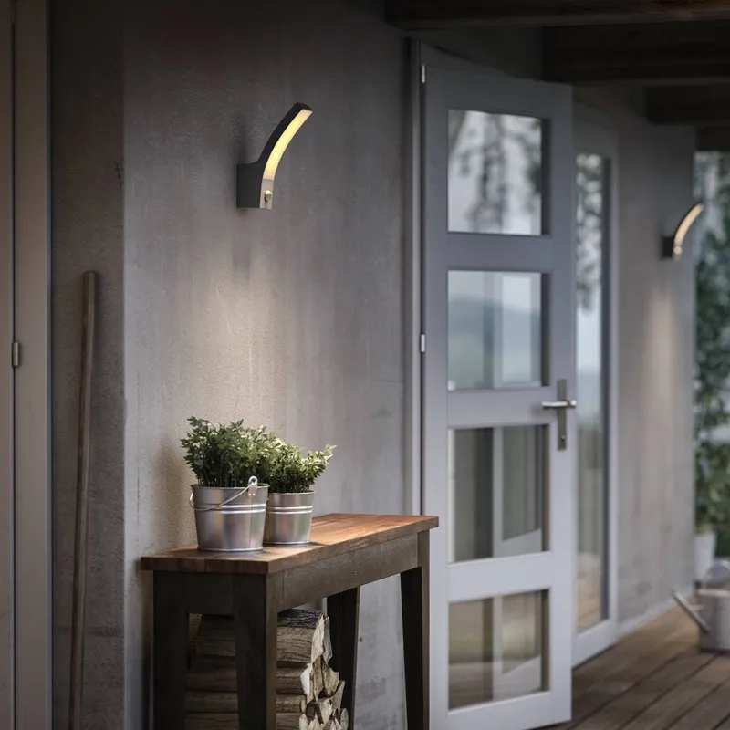 Philips Splay LED light anthracite sensor 2,700 K