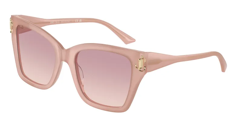 Jimmy Choo Woman Jimmy Choo JC5012 502768 Sunglasses Acetate Pink Brown Squared Normal Shaded