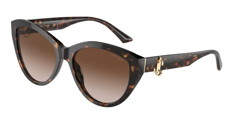 Jimmy Choo Woman Jimmy Choo JC5007 500213 Sunglasses Acetate Havana Brown Pantos Normal Shaded