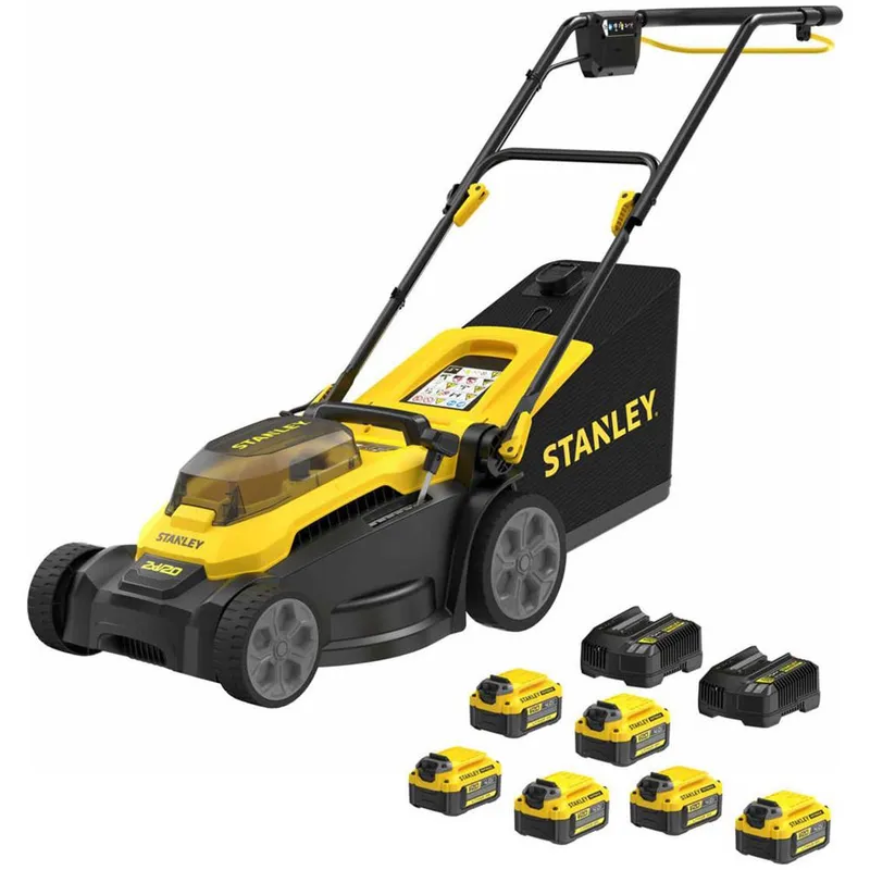 Stanley FatMax V20 SCMWP3701 36v Cordless Rotary Lawnmower 370mm