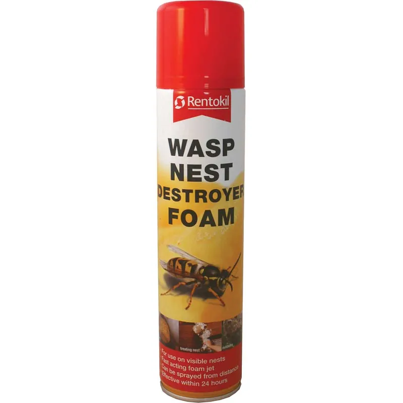 Rentokil Wasp Destroy Foam Aerosol
