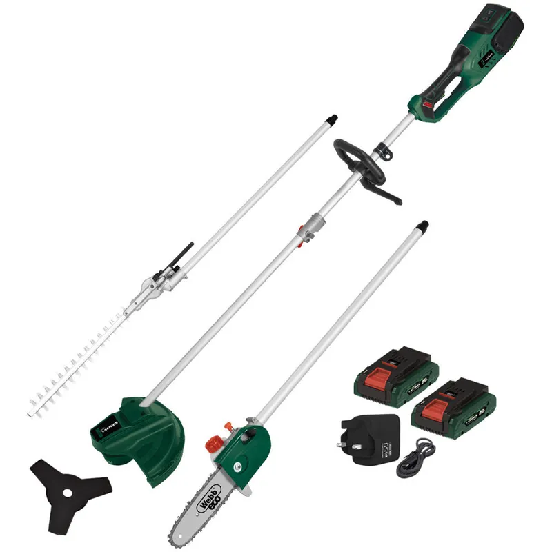 Webb X Series WEV20X2MT 40v Cordless Brushless Garden Multi Tool