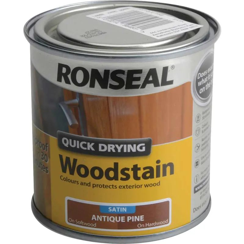 Ronseal Quick Dry Satin Woodstain
