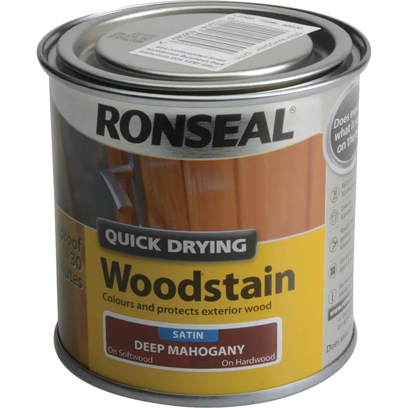 Ronseal Quick Dry Satin Woodstain