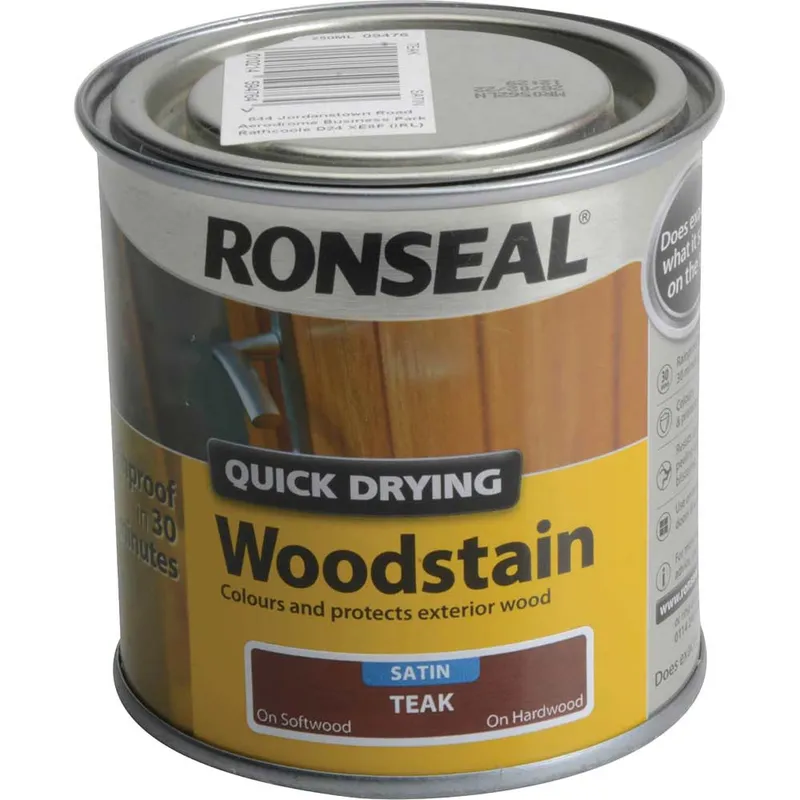 Ronseal Quick Dry Satin Woodstain
