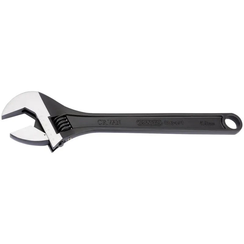 Draper Expert Black Adjustable Spanner