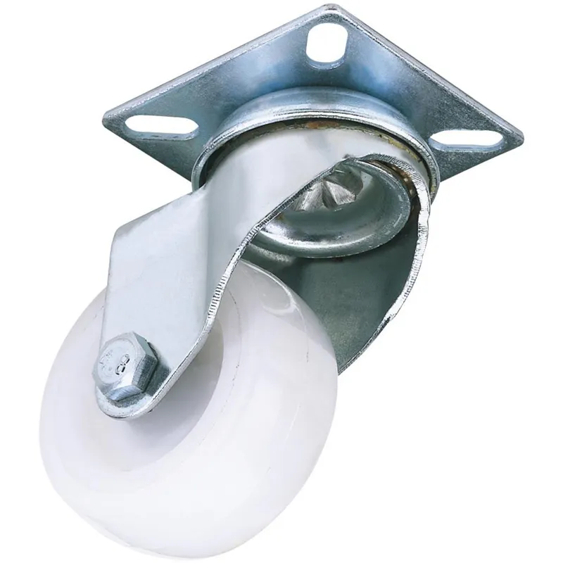 Draper Swivel Plate Fixing Nylon Wheeled Castor