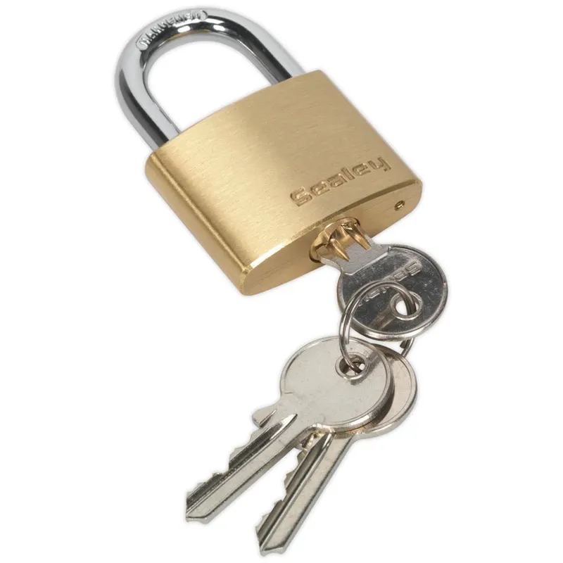 Sealey Brass Padlock