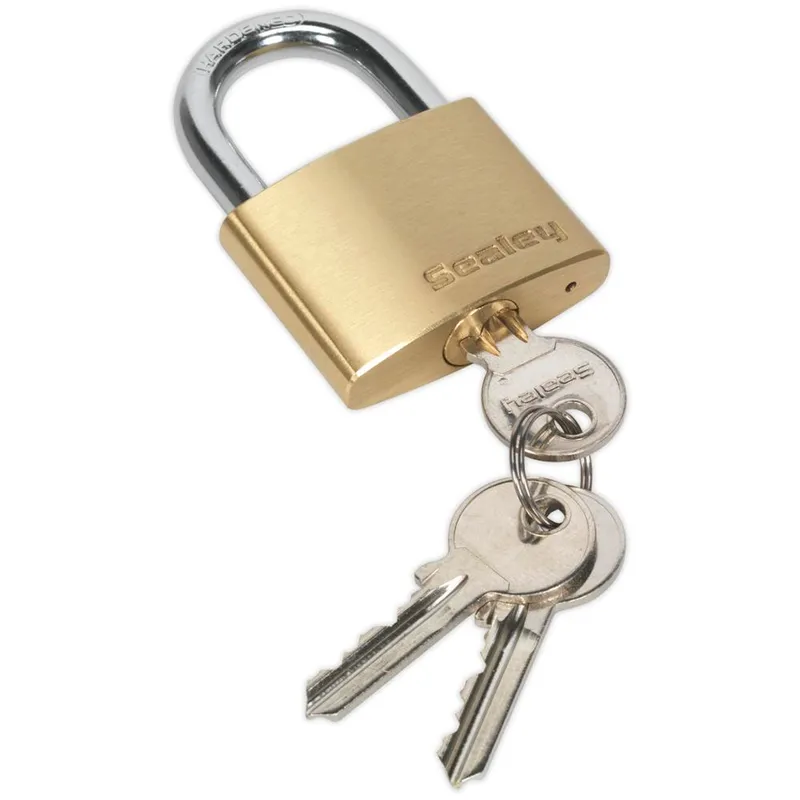 Sealey Brass Padlock