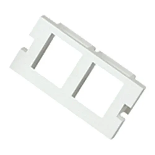 Cablenet 2 Port Keystone Housing (25mm x 50mm) White