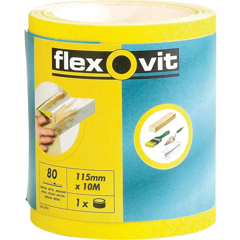 Flexovit High Performance Aluminium Oxide Sanding Roll