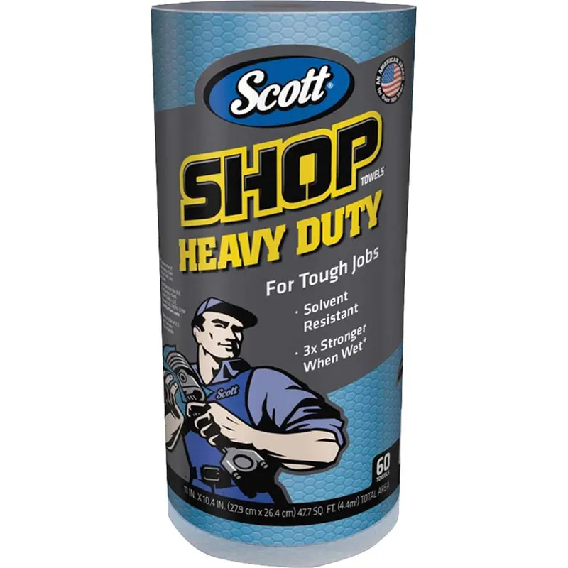 Scott Blue Heavy Duty Workshop Cloth Roll