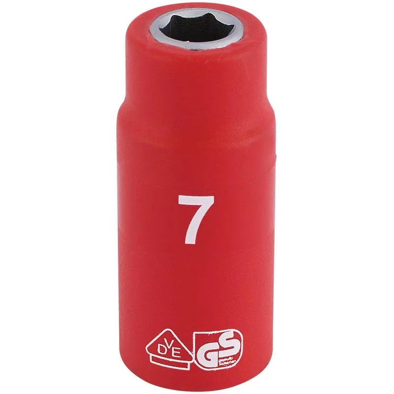 Draper 1/4" Drive VDE Fully Insulated Hexagon Socket Metric
