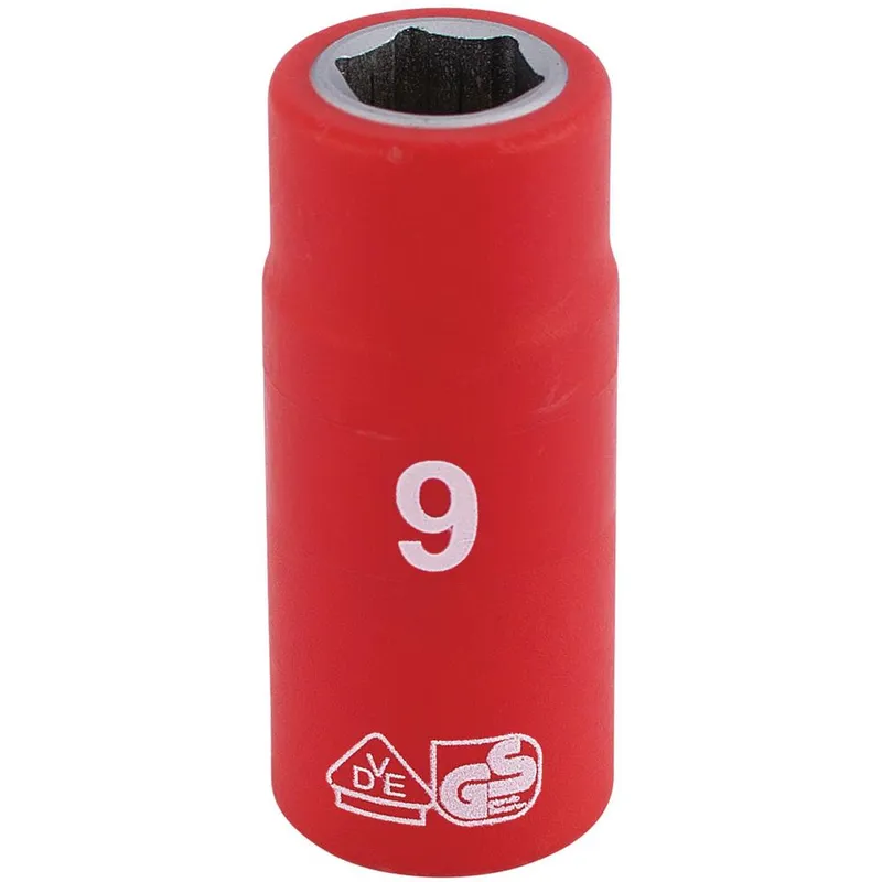 Draper 1/4" Drive VDE Fully Insulated Hexagon Socket Metric