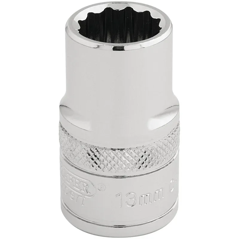 Draper 1/2" Drive Hi Torq Bi Hexagon Socket Metric