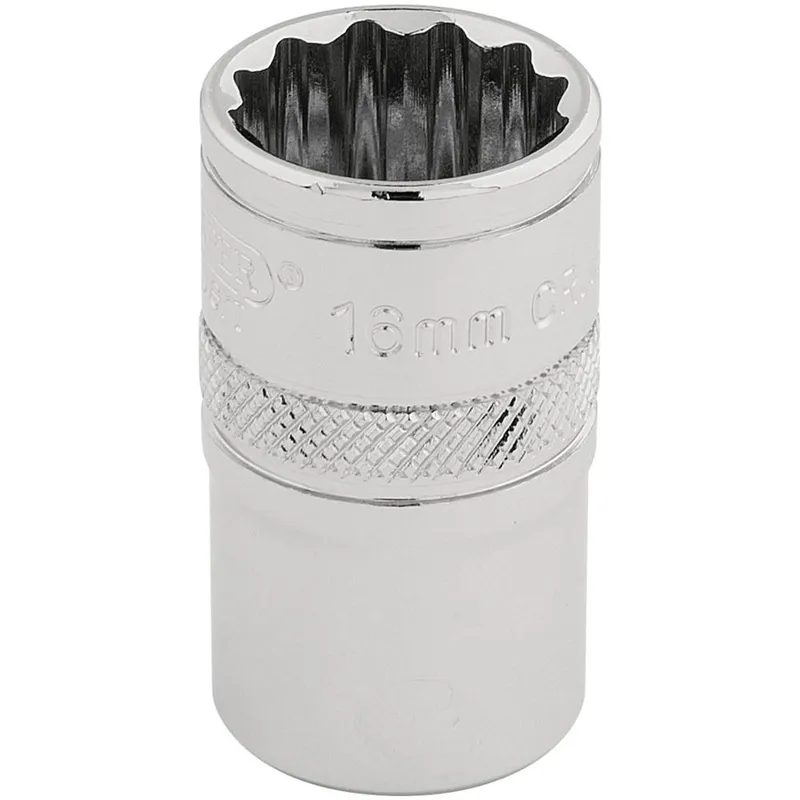 Draper 1/2" Drive Hi Torq Bi Hexagon Socket Metric