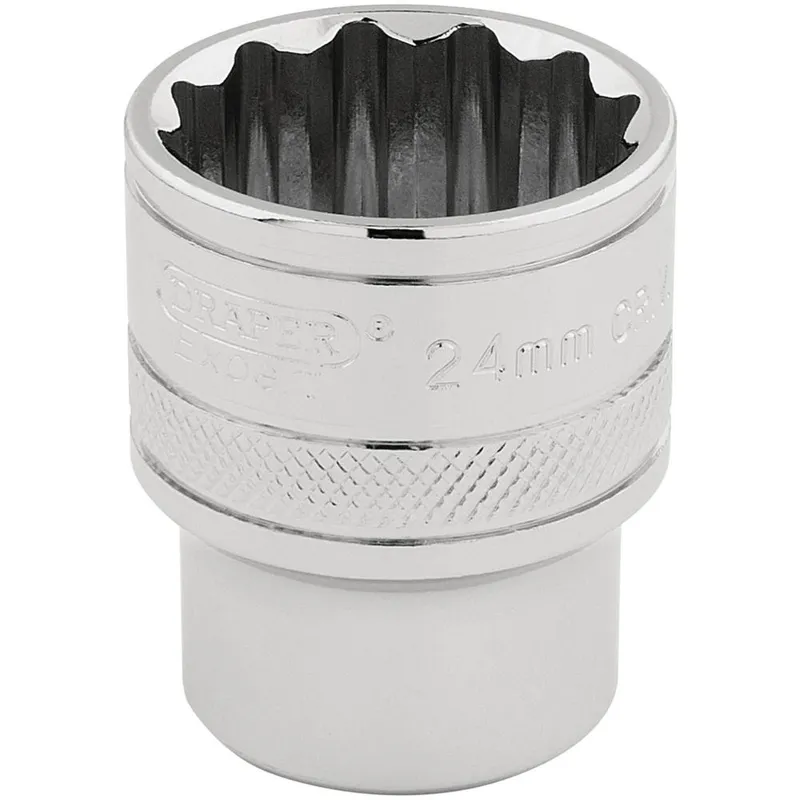 Draper 1/2" Drive Hi Torq Bi Hexagon Socket Metric