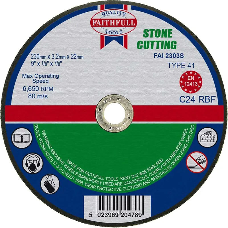 Faithfull Stone Cutting Disc