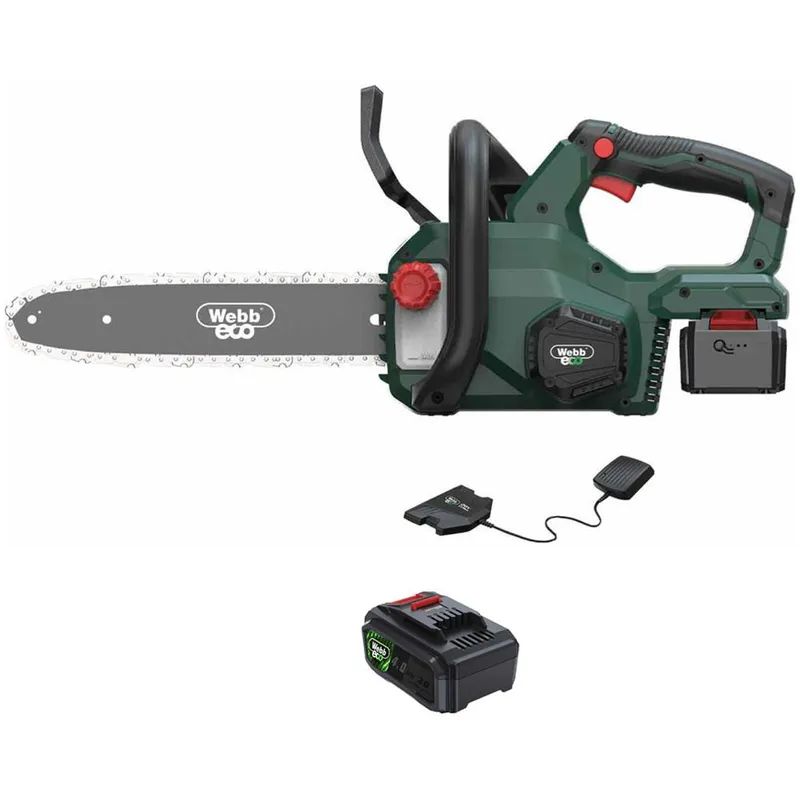 Webb WEV20CS25 20v Eco Cordless Chainsaw 250mm