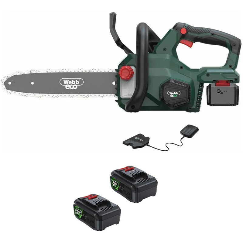 Webb WEV20CS25 20v Eco Cordless Chainsaw 250mm