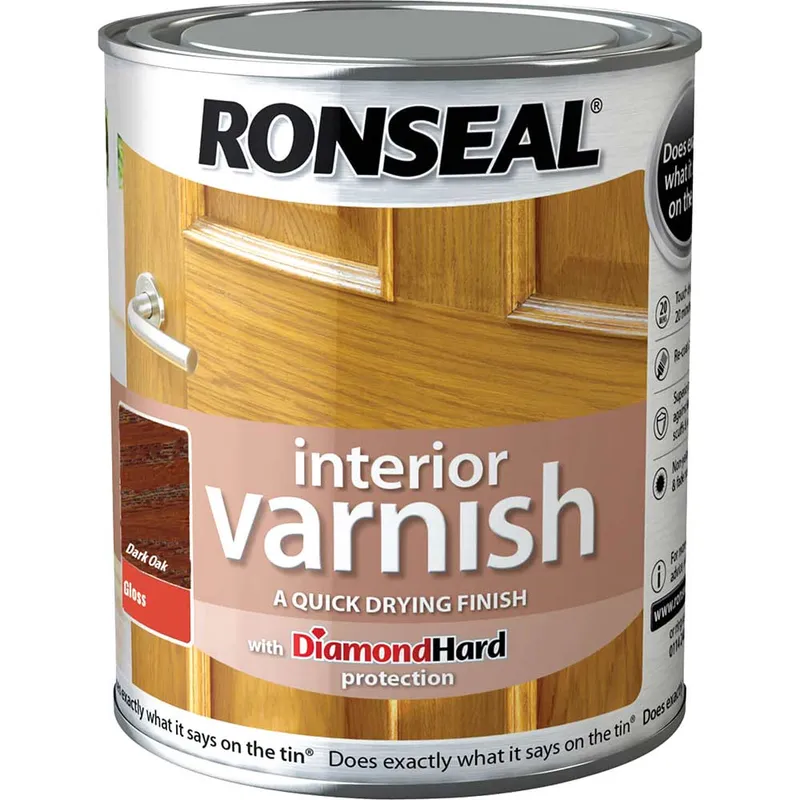 Ronseal Interior Quick Dry Gloss Varnish