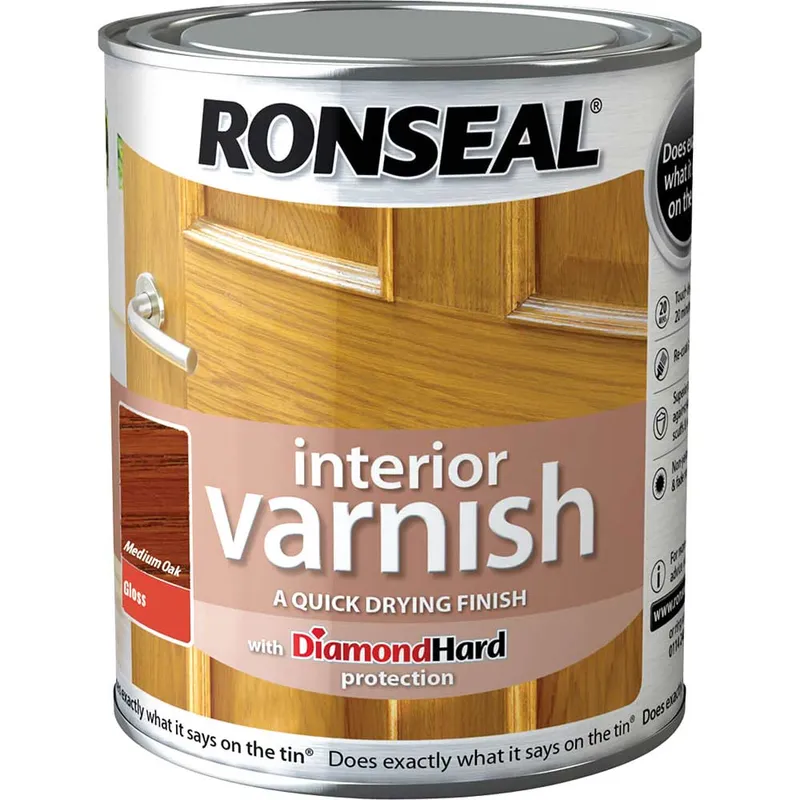 Ronseal Interior Quick Dry Gloss Varnish