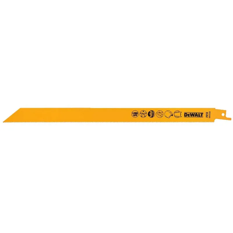 DeWalt Bi Metal Reciprocating Sabre Saw Blades for Fibreglass
